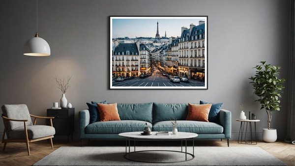 Décorer son salon avec des affiches de ville de france avec cadrimages : laissez parler votre style !